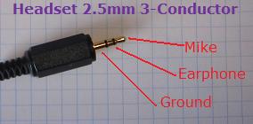 headset plug pinout