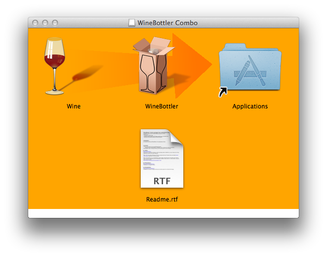 exe file mac osx winebottler